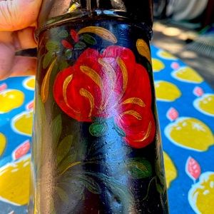Vintage Folk Art Oil Can